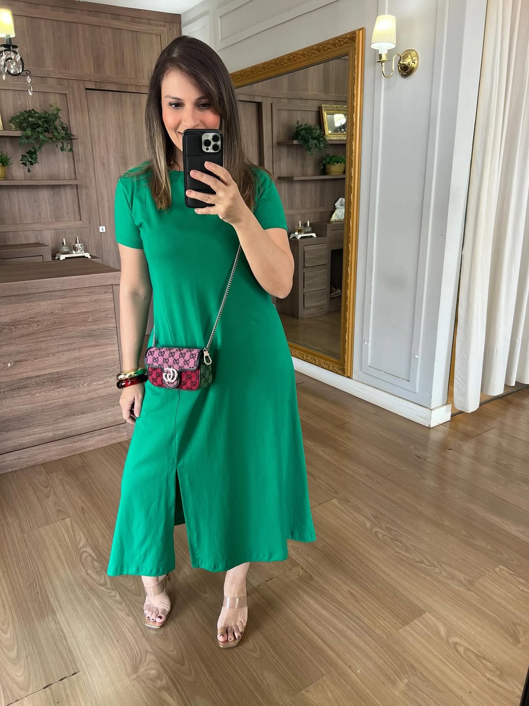 Vestido Fenda – Moderno, Leve e Super Versátil (COMPRE 1 LEVE 2) (+BOLSA DE BRINDE)