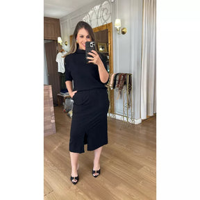 CONJUNTO EM MALHA MOLETINHO ALINE