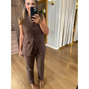 CALÇA ALFAIATARIA LISTRAS